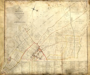 1815 Drayton Enclosure Map